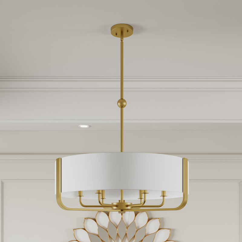 Lustre tambour 6 lumières Fritzi