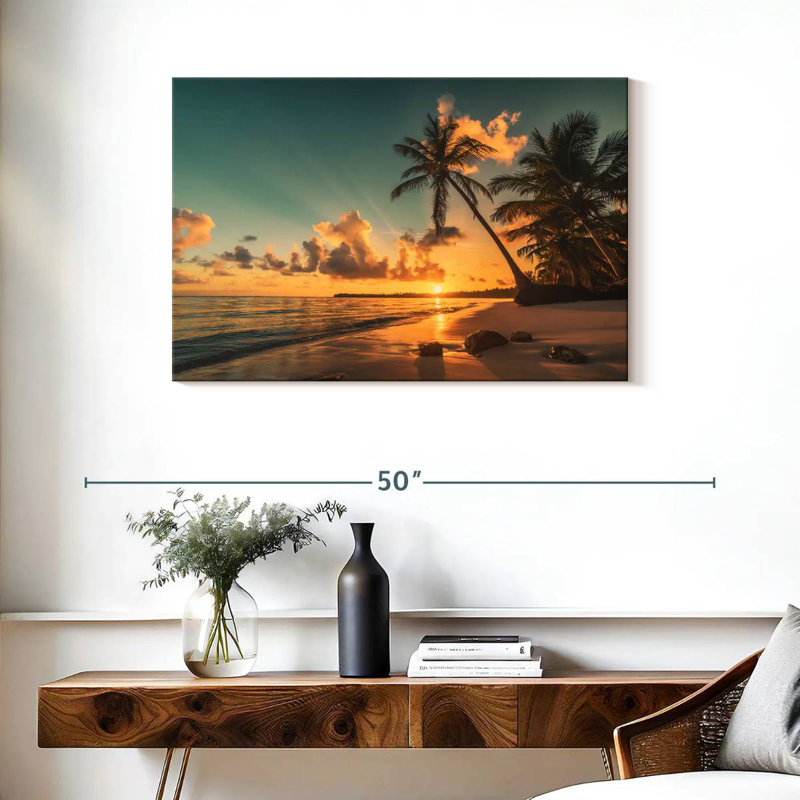 Palmier de Pointe Cana, H 24 po x l 36 po
