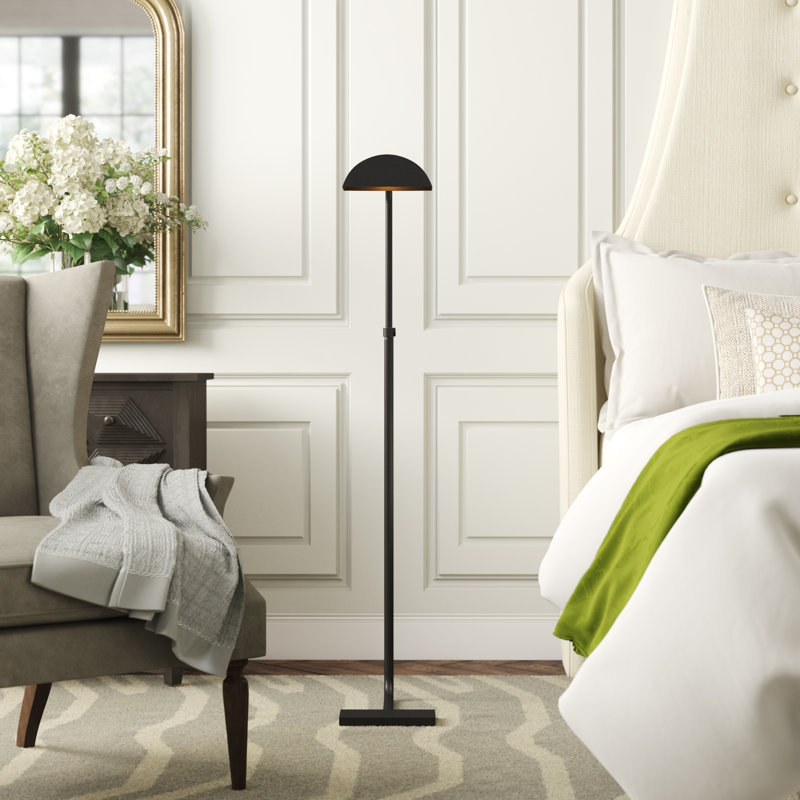 Koleman Pharmacy Floor Lamp, Deep Patina Bronze