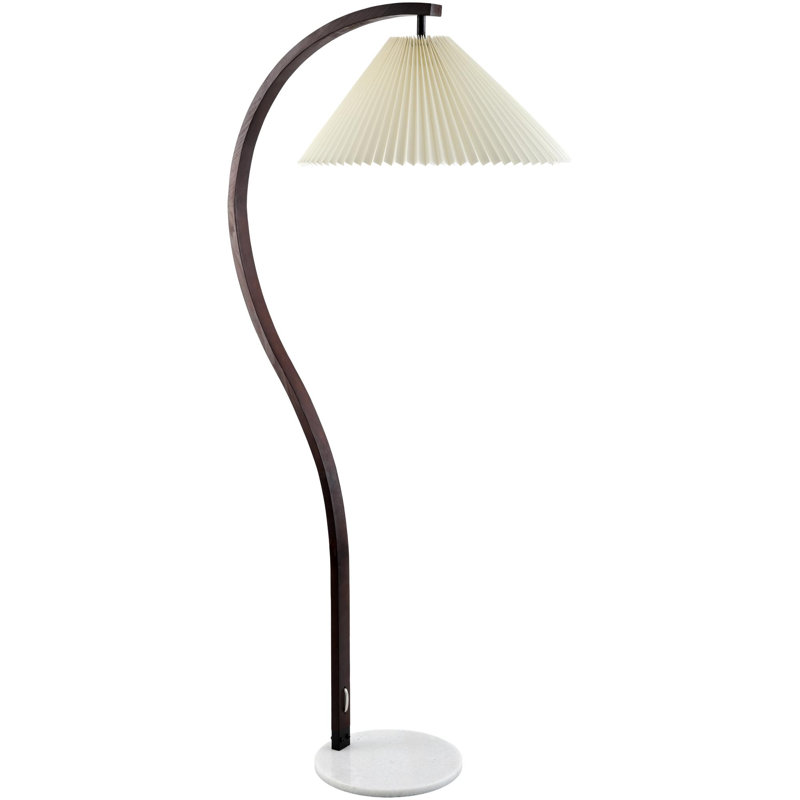 Harpp Floor Lamp, Dark Brown