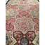 Tabriz Wool Southwestern Area Rug in Red/Cream