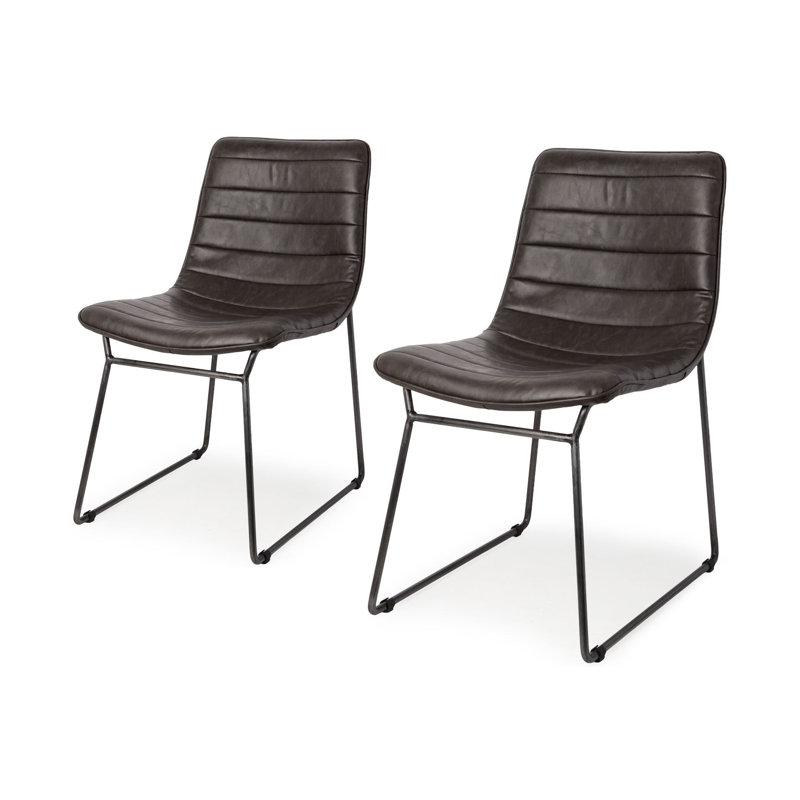 Chaise de salle à manger rembourrée Maxton