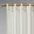 Luxurious Metallic Printed Poly Velvet Room Darkening Curtains, Rod Pocket/Back Tab, 37X84 Inches, Enhances Privacy And Style-428797337-428797338