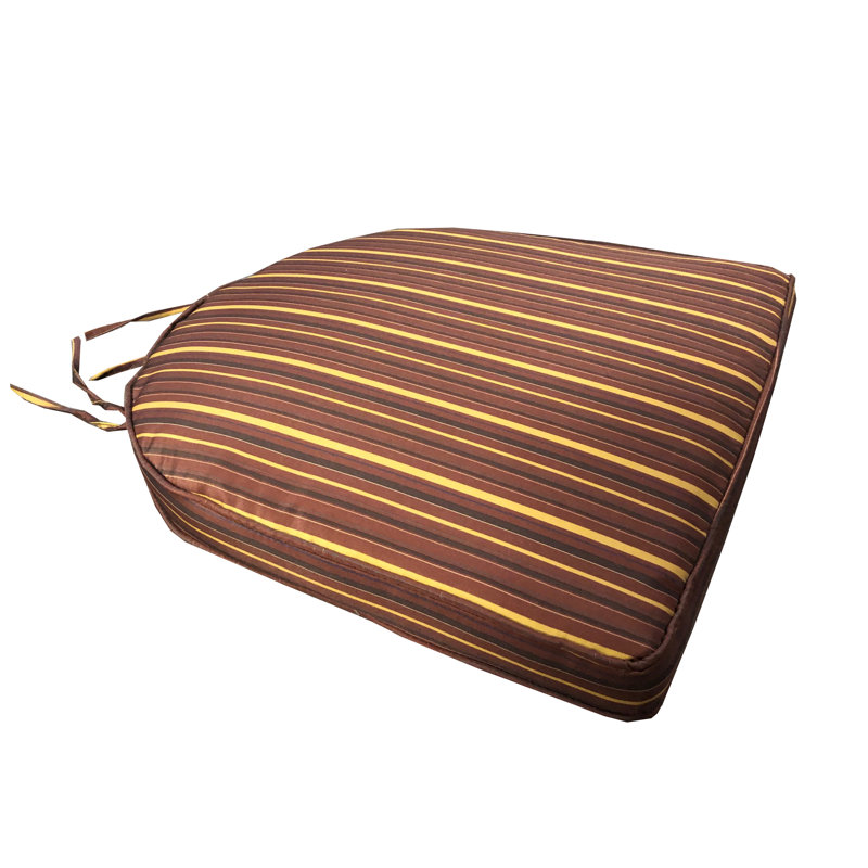 Outdoor 1.8'' Dining Chair Seat Cushion, Red