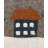 Hand Felted Wool Christmas Pillow Cover, Sleigh with Village, 12x24-90856402