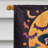Janael Double Sided Polyester Halloween Garden Flag-1528082396