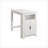 Dining Tables | Mesa de Comedor, Modern Off-White 48" Counter Height, With Storage for 4-Person Small Kitchen Dining | Rectangle