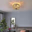 Plafonnier encastré en cristal 3 lumières Leanni-2035242683