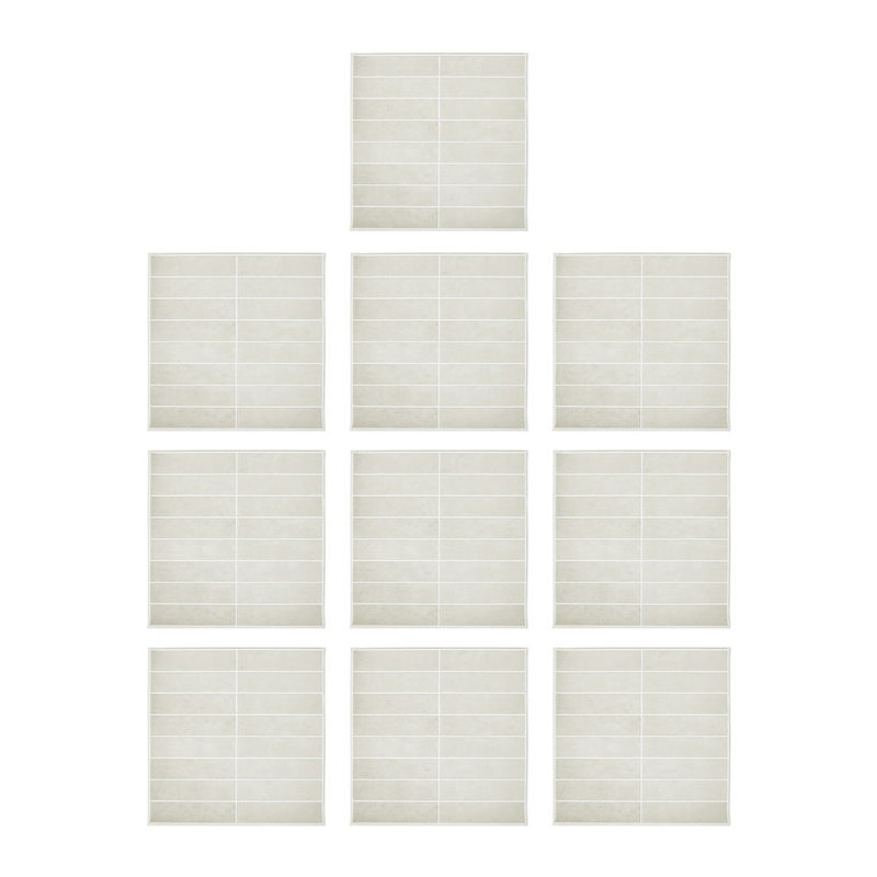 No Subject Wall Decals, Grey Apricot