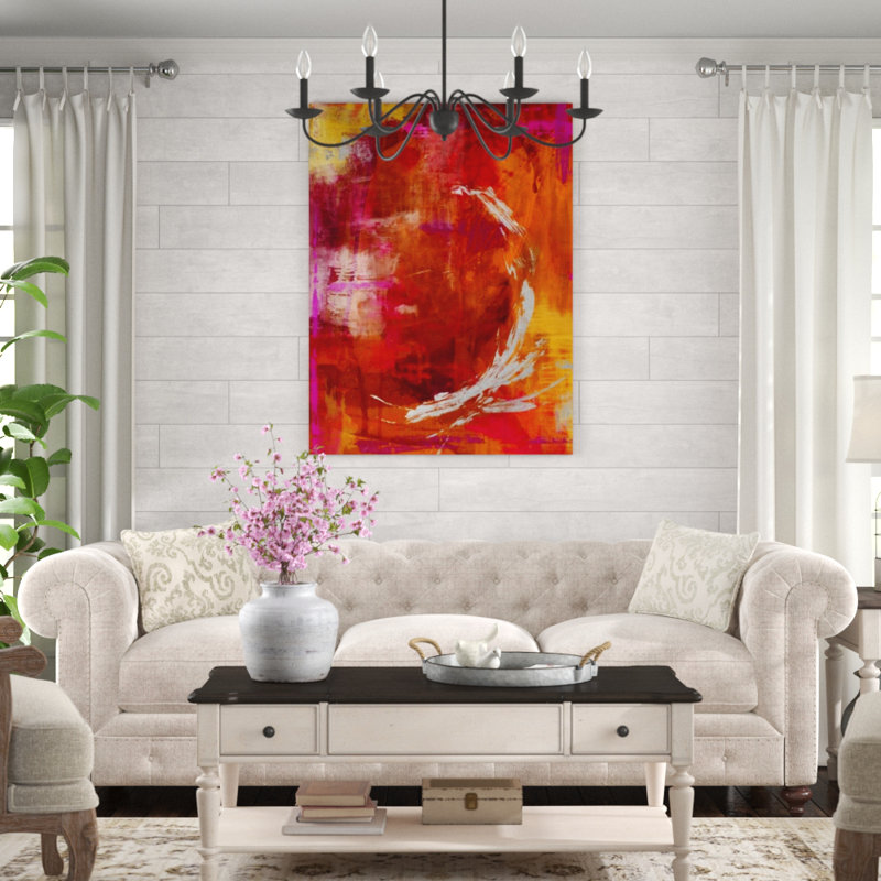 Bitter Sweet par Jean Kenna - Peinture, Ornement à la main argent, H 40 po x l 30 po