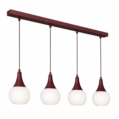 - Light Burgundy Pendant