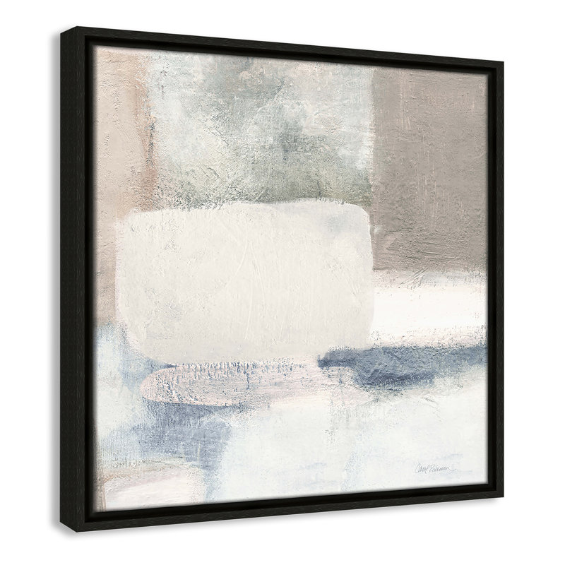 Lucas - Toile à cadre flottant, L 17,5 po x H 17,5 po, Espresso