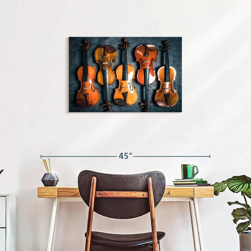 Abarca Violin Collection, 20" H x 30" W
