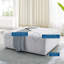 Repose-pieds en tissu Modway Bartlett-54349566