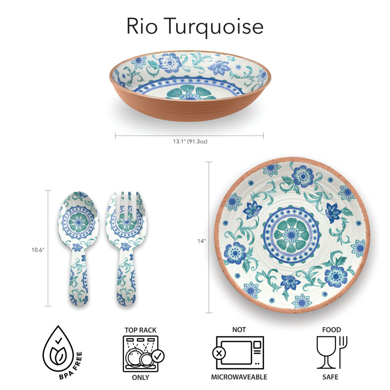Latitude Vive Brayan Melamine Platter