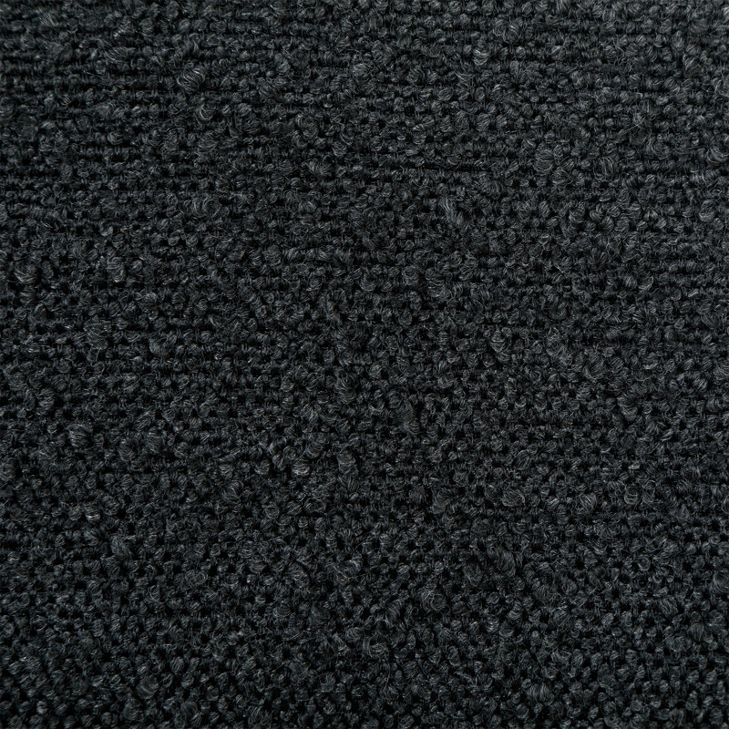 Chaise d'appoint rembourrée Mckinley, Noir