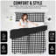 Luxury Gingham Microfibre Duvet Cover Set with Pillowcases Soft Breathable Easy Care Bedding All Sizes-121881323-121881313