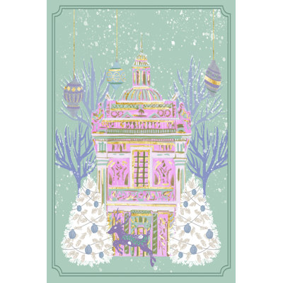 Winter Holidays II by Melissa Wang - Wrapped Canvas Print