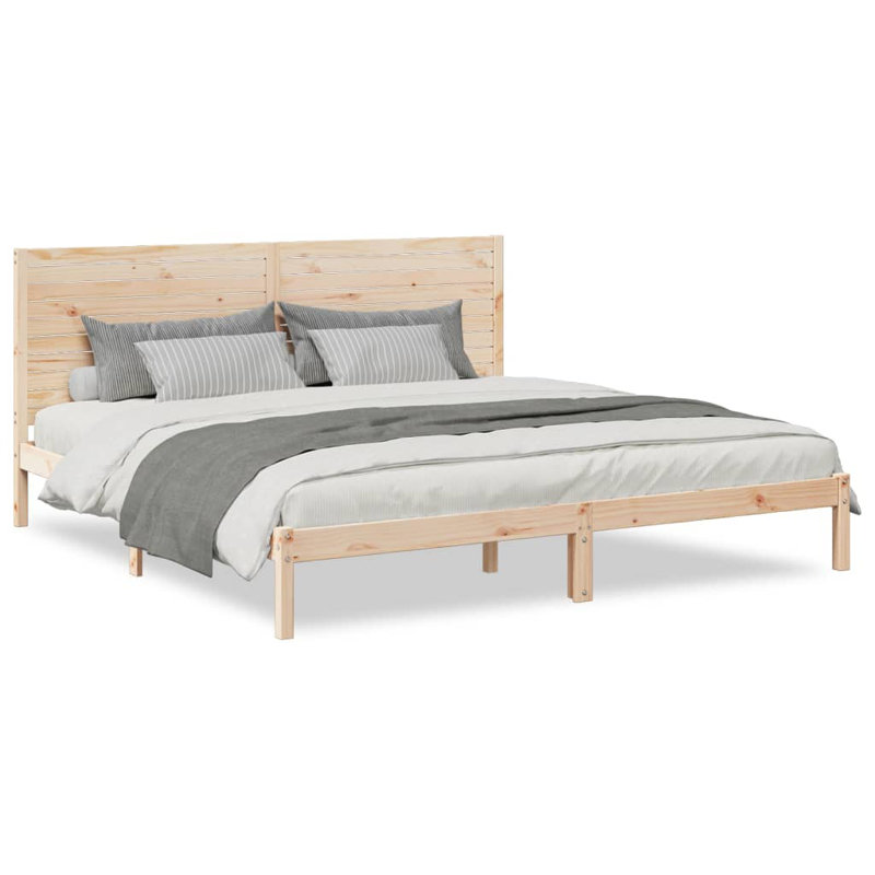 Bed, Super King (6'), Natural