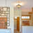 Ioane Glass Semi Flush Mount