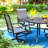 Leonard 4 - Person Patio Dining Set with Round Table