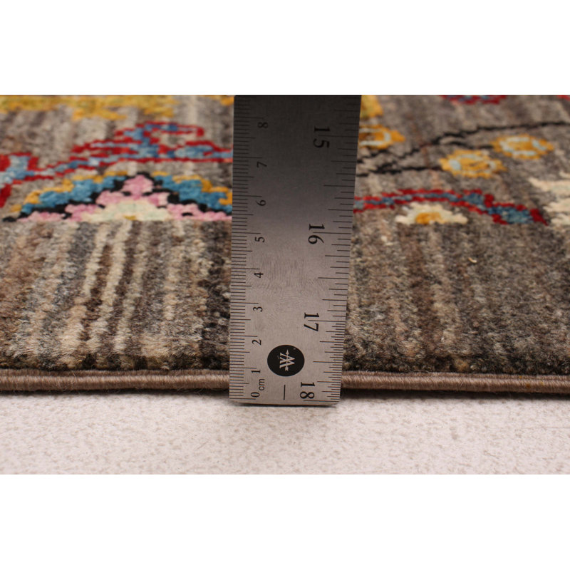 Zaniylah Performance Hand Knotted Wool Indoor Rug