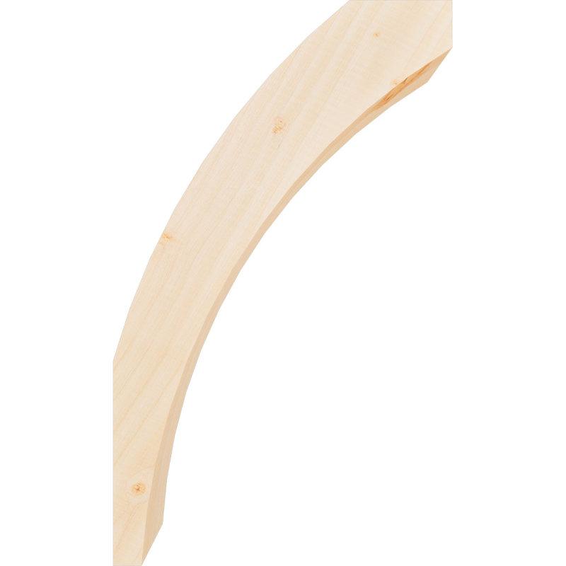 Genouillère Thorton, Sapin Douglas de 3 1/2 po (lisse), 12 po X P 20 po H
