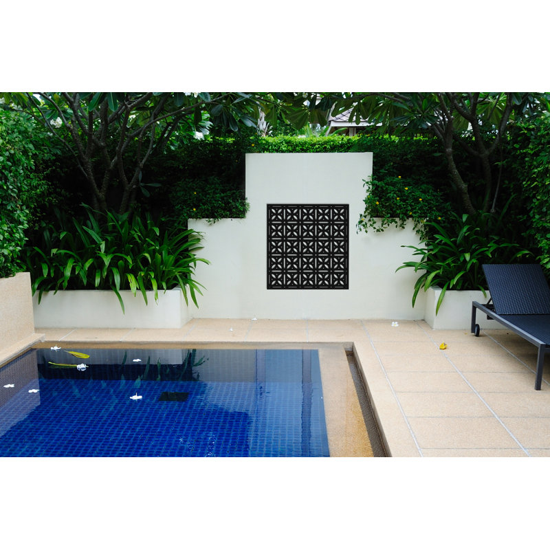 Modernist Decorative Privacy Panel