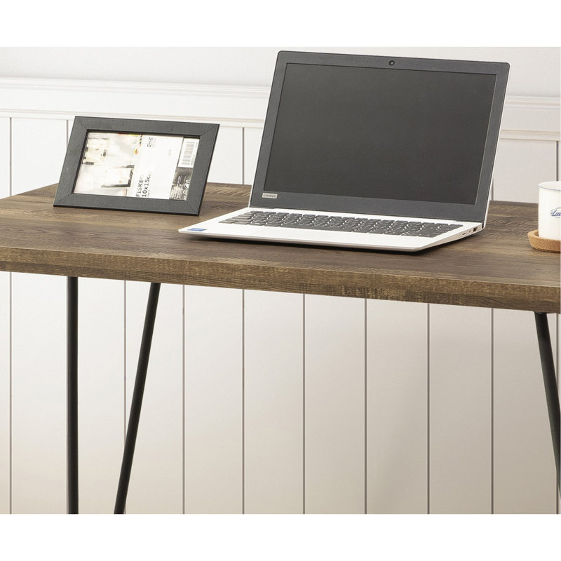 Bureau rustique en chêne