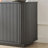 64-Inch Wavy TV Cabinet, Round Sideboard, Wooden Vertical Stripe Storage Cabinet, Aluminum Door Framed Tempered Glass Cabinet For Living Room/Bedroom/Entryway,64''W X 15''D X 24''H.