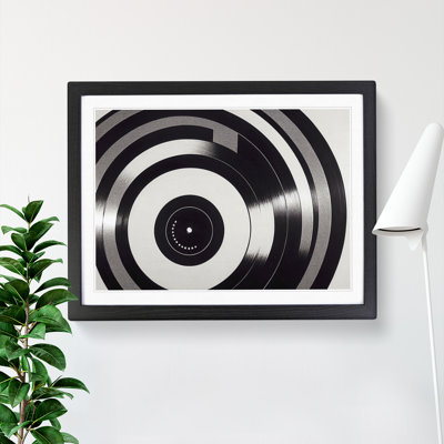 Classic Vinyl Record Art - Framed Print