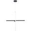 Luminaire suspendu DEL Vega - finition noire-714531855