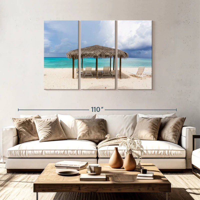 Gillard Beach Cabana, 48" H x 74" W