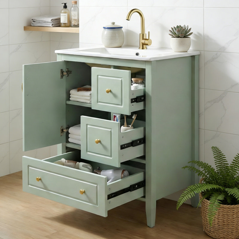 24 Inch Bathroom Vanity With Sink