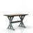 Casual X Based Counter Height Dining Table