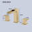 Widespread 2-handle Bathroom Faucet