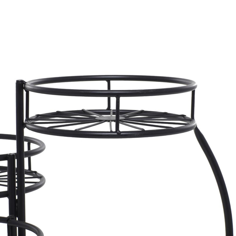 Support pour plante Aya, Noir