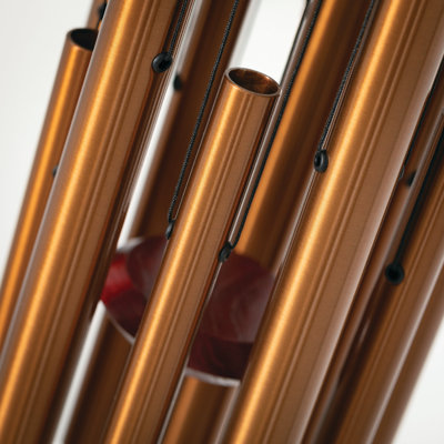 Carillon en métal abstrait et géométrique