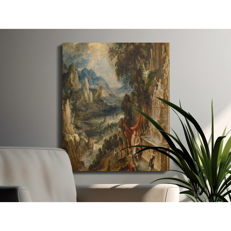 1 Piece Wrapped Canvas Wall Art Set, 121.92 cm H  x 40.64 cm W