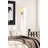 Addilyn 5.5" W 1-Light Dimmable Steel Armed Sconce-228368434
