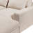 Modern Large L-Shape Feather Filled Sectional Sofa-478729621