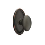 Privacy (Bed & Bath) Egg Knob with Oval Rose