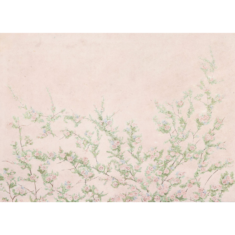 Floral Wallpaper, Non-Pasted