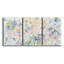 Calming Lake View I, reproduction d'art encadrée sur toile 3 pièces-95012693