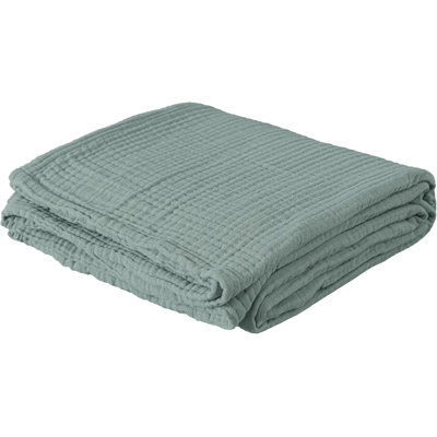 Airy Lightweight 4 Layer Cotton Muslin Blanket