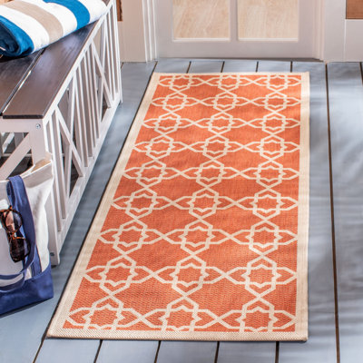 Dirks Performance Geometric Indoor/Outdoor Area Rug