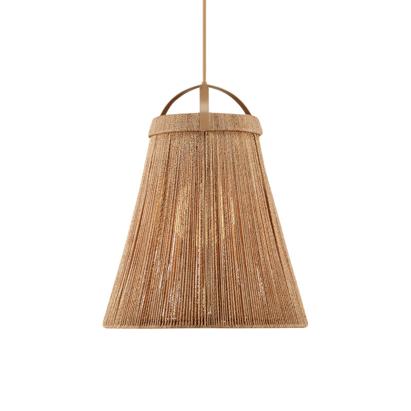 Parnell 1 - Light Pendant, White/Gesso White/Frosted White