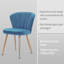 Tamia 46.5cm H Tufted Velvet Upholstered Side Chair-1178582881-1100200673
