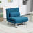 Romine Single 75cm Upholstered Cushioned Convertible Sofa