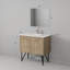 Ensemble de miroir de meuble-lavabo simple 36 po x P 20 po Lancy-808599328